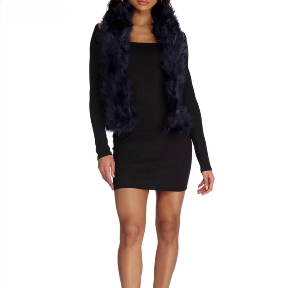 Windsor Haute & Heavy Faux Fur Vest - Plum